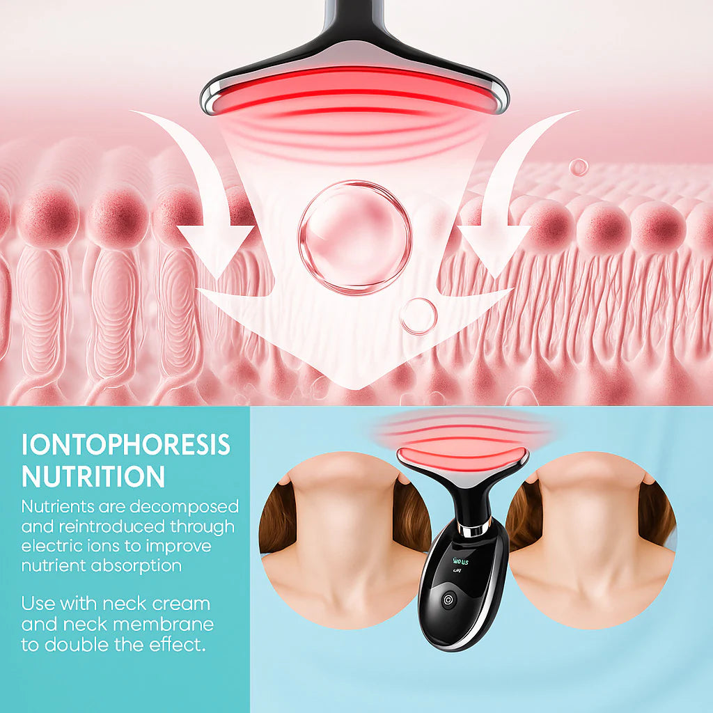 Neck & Face Lifting Massager for Firmer, Youthful Skin