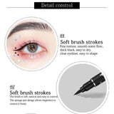 Eyeliner Stamp Pen – Double-Ended Triangle Wing Cat Eye Tool