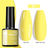 Gold Glitter Gel Nail Polish – Champagne Sparkle UV Semi-Permanent 7ml