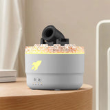 Volcanic Aroma Humidifier Essential Oil Diffuser with LED Light