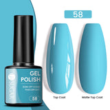Gold Glitter Gel Nail Polish – Champagne Sparkle UV Semi-Permanent 7ml