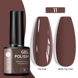Gold Glitter Gel Nail Polish – Champagne Sparkle UV Semi-Permanent 7ml