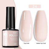 Gold Glitter Gel Nail Polish – Champagne Sparkle UV Semi-Permanent 7ml