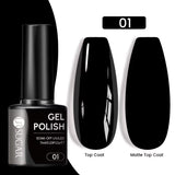 Gold Glitter Gel Nail Polish – Champagne Sparkle UV Semi-Permanent 7ml