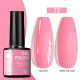 Gold Glitter Gel Nail Polish – Champagne Sparkle UV Semi-Permanent 7ml