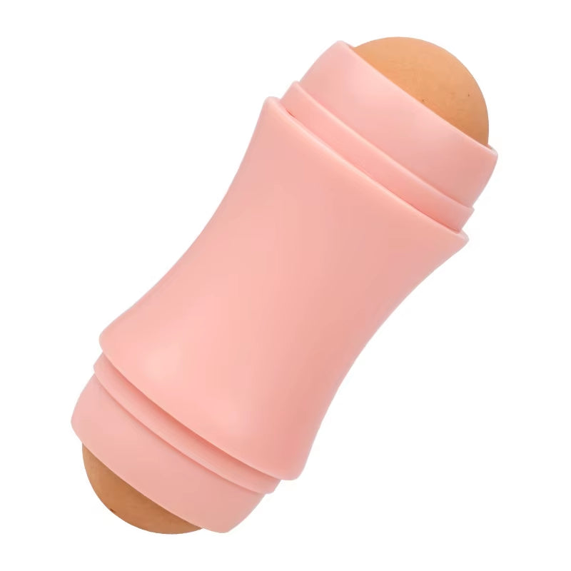 Oil Absorbing Roller – MatteGlow™ Reusable Volcanic Face Roller