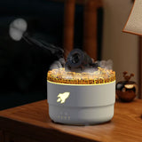 Volcanic Aroma Humidifier Essential Oil Diffuser with LED Light