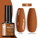 Gold Glitter Gel Nail Polish – Champagne Sparkle UV Semi-Permanent 7ml
