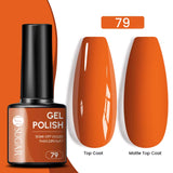 Gold Glitter Gel Nail Polish – Champagne Sparkle UV Semi-Permanent 7ml