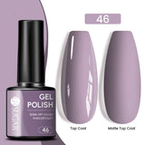 Gold Glitter Gel Nail Polish – Champagne Sparkle UV Semi-Permanent 7ml