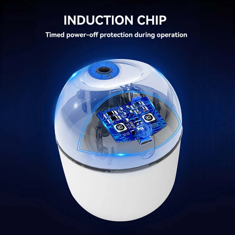 220Ml Mini Air Humidifier with LED Night Lamp Aromatherapy Oil Diffuser Mist Maker USB Rechargable for Car Home Office