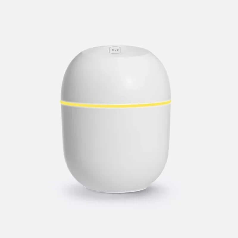 220Ml Mini Air Humidifier with LED Night Lamp Aromatherapy Oil Diffuser Mist Maker USB Rechargable for Car Home Office