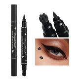 Eyeliner Stamp Pen – Double-Ended Triangle Wing Cat Eye Tool