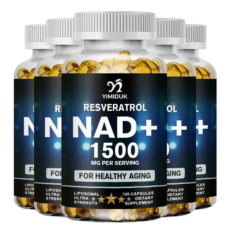 Elevate Your Vitality with Our 1500mg Liposomal NAD+ Supplement - Boost Stamina & Embrace Healthy Aging!