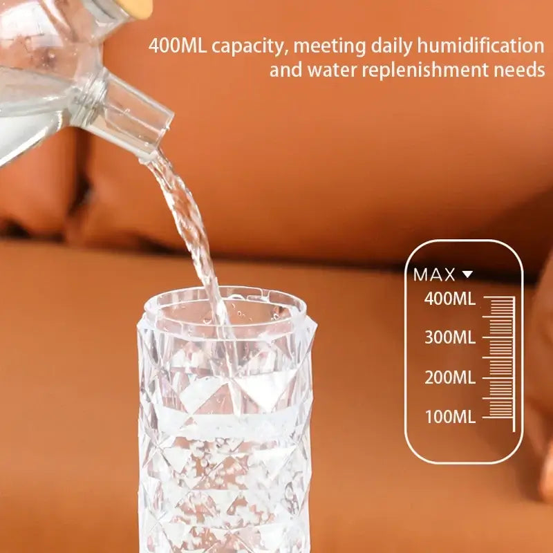 Transform Your Space with the 400ML USB Air Humidifier & Aroma Diffuser - Perfect for Home, Car, and Bedroom!