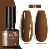 Gold Glitter Gel Nail Polish – Champagne Sparkle UV Semi-Permanent 7ml