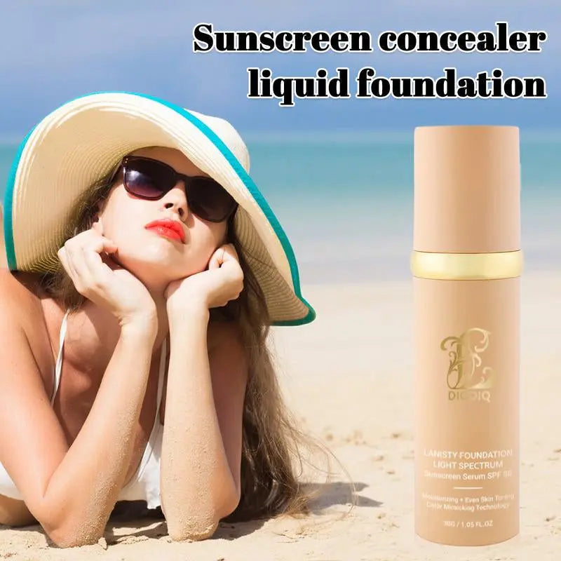 SPF 50 Foundation – Full Coverage & Sun Protection