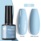 Gold Glitter Gel Nail Polish – Champagne Sparkle UV Semi-Permanent 7ml
