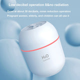 Clearance! Usb Rechargeable Humidifier Home Office Desk Humidifier Bedroom Hydration Meter Portable Humidifier