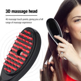 Electric Scalp Massager Comb with Red & Blue Light for Hair 