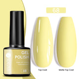 Gold Glitter Gel Nail Polish – Champagne Sparkle UV Semi-Permanent 7ml