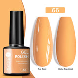 Gold Glitter Gel Nail Polish – Champagne Sparkle UV Semi-Permanent 7ml