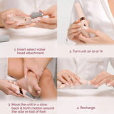 Electric Pedicure Callus Remover Tool for Hard Skin & Foot Care