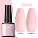 Gold Glitter Gel Nail Polish – Champagne Sparkle UV Semi-Permanent 7ml