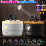 Volcanic Aroma Humidifier Essential Oil Diffuser with LED Light