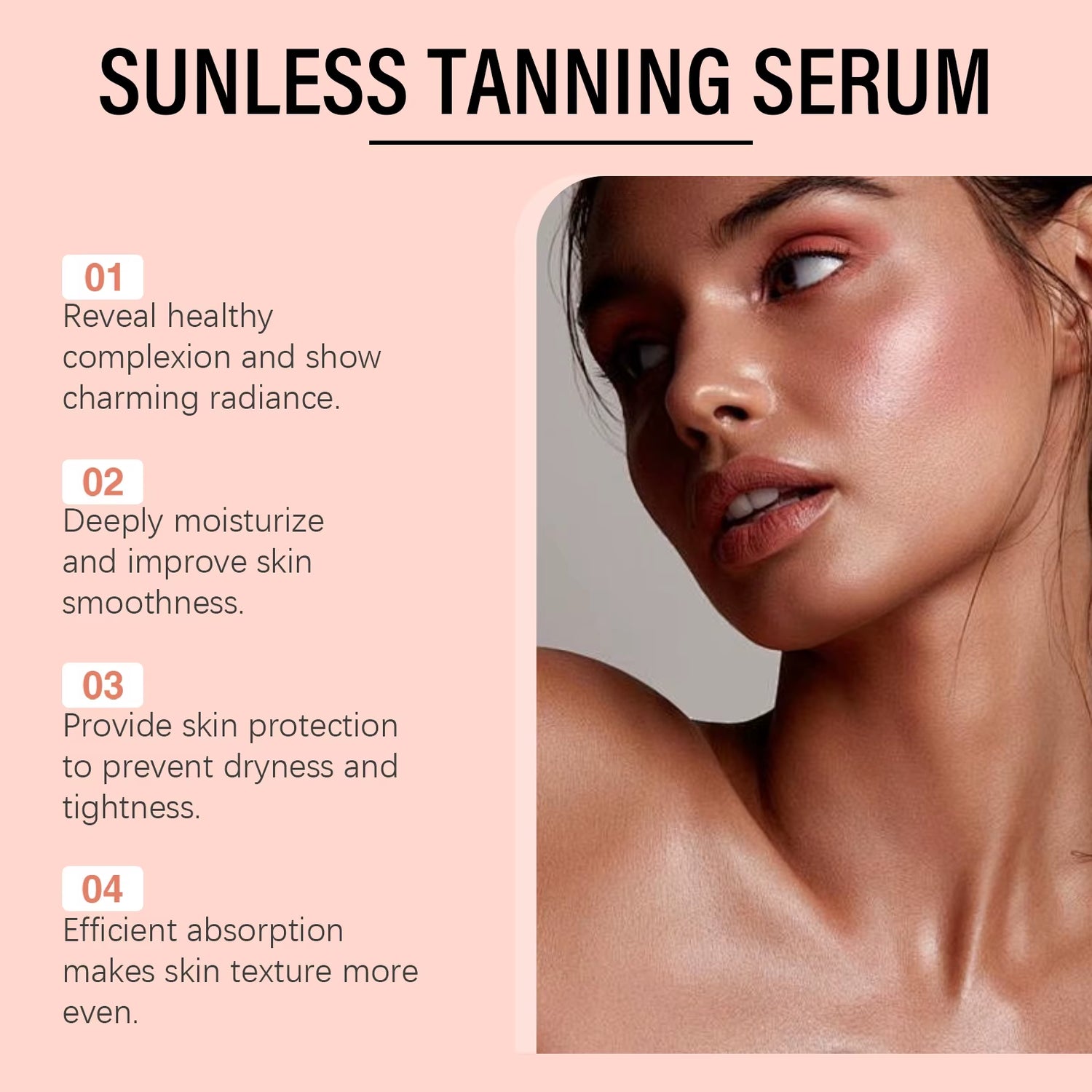 MelanGlow™ Natural Tanning Drops – Boost Your Bronze, Skip the Burn