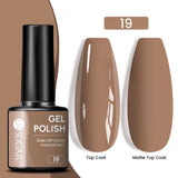 Gold Glitter Gel Nail Polish – Champagne Sparkle UV Semi-Permanent 7ml