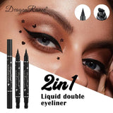 Eyeliner Stamp Pen – Double-Ended Triangle Wing Cat Eye Tool