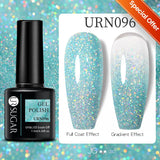 Gold Glitter Gel Nail Polish – Champagne Sparkle UV Semi-Permanent 7ml