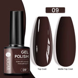 Gold Glitter Gel Nail Polish – Champagne Sparkle UV Semi-Permanent 7ml