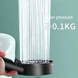 High Pressure Shower Head 5 Modes Adjustable Water Saving Handheld