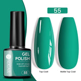 Gold Glitter Gel Nail Polish – Champagne Sparkle UV Semi-Permanent 7ml