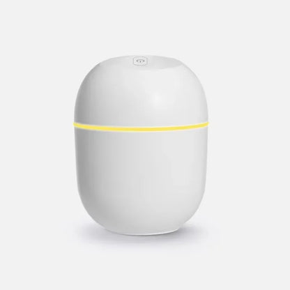 220Ml Mini Air Humidifier with LED Night Lamp Aromatherapy Oil Diffuser Mist Maker USB Rechargable for Car Home Office