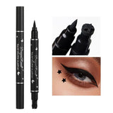 Eyeliner Stamp Pen – Double-Ended Triangle Wing Cat Eye Tool