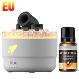 Volcanic Aroma Humidifier Essential Oil Diffuser with LED Light