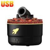 Volcanic Aroma Humidifier Essential Oil Diffuser with LED Light