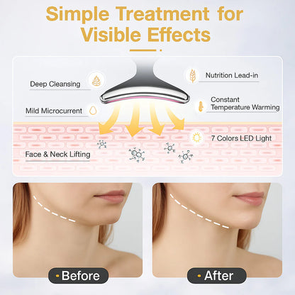 Neck &amp; Face Lifting Massager for Firmer, Youthful Skin