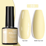 Gold Glitter Gel Nail Polish – Champagne Sparkle UV Semi-Permanent 7ml
