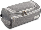 Travel Toiletry Bag for Men and Women, Travel Bag for Toiletries, Dopp Kit for Men, Travel Bathroom Bag, Mens Travel Bag Hanging Toiletry Organizer Toiletry Kit for Traveling (Gray)