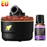 Volcanic Aroma Humidifier Essential Oil Diffuser with LED Light