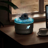 Volcanic Aroma Humidifier Essential Oil Diffuser with LED Light