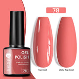 Gold Glitter Gel Nail Polish – Champagne Sparkle UV Semi-Permanent 7ml