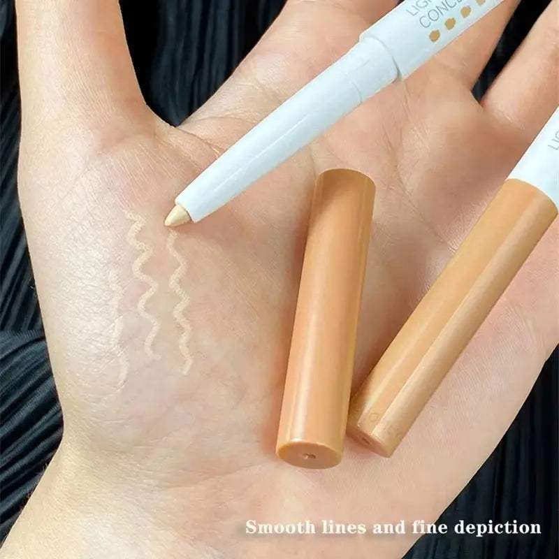 SilkCover™ Full Cover Concealer Stick – Waterproof Spot &amp; Blemish Corrector for Flawless Face, Brows &amp; Lips