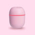 220Ml Mini Air Humidifier with LED Night Lamp Aromatherapy Oil Diffuser Mist Maker USB Rechargable for Car Home Office
