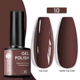 Gold Glitter Gel Nail Polish – Champagne Sparkle UV Semi-Permanent 7ml