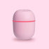 220Ml Mini Air Humidifier with LED Night Lamp Aromatherapy Oil Diffuser Mist Maker USB Rechargable for Car Home Office
